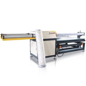 China Semi Automatic Mattress Rolling Machine Latex Mattress Manufacturing Machines supplier