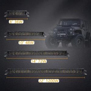Off Road 4x4 Jeep Truck UTV LED Light Bar 12V 24V Automotive LED Light Bar