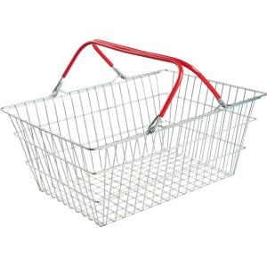 China Protección de mano 450×310×185m m del moho de las cestas de compras del alambre supplier