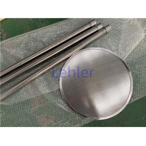 China Beverage Filtration Wedge Wire Screens Plate 25 Micron Accurate Cut Size supplier