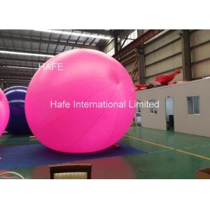 China Advertising Big 5m Inflatable Helium Balloon Lights With 165W Led Light supplier