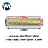 China Module de raccordement sans couture de bonne qualité de PCB COB 200W pour lampes d'imprimantes numériques 3D UV wholesale