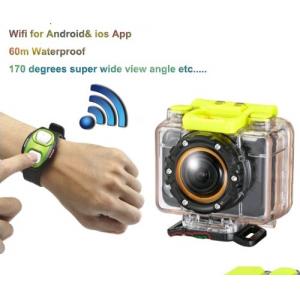 China G8800 WIFI Action Camera 1080P Full HD 60 Meters Gopro Hero3 Black Edition Diving Sports Camcorder supplier