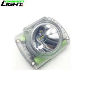 China Custom Cordless Mining Cap Lamp 18000 Lux LED Safety Helmet Light supplier