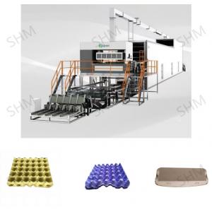 High Capacity Egg Carton Box Machine 150KW Waste Paper Egg Tray Machine