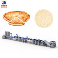China 1000 To 5000pcs/H Automatic Pizza Base Production Line Rotary Cutter Pizza Former Machine on sale