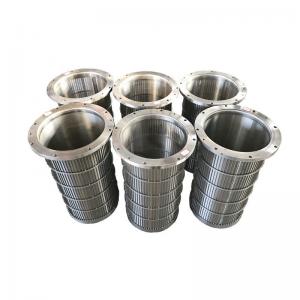 Galvanizing Wedge Wire Screen Slot Opening 0.02mm-15mm Features Corrosion Resistance