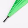 China Auto Open Windproof Golf Umbrellasgreen Fabric Automatic 16 Ribs With Plastic Handle wholesale