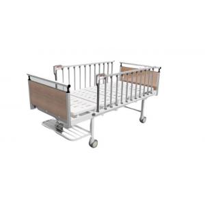 Luxurious Castors Aluminium Side Rails 490mm 2 Cranks Manual Nursing Beds