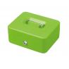 China Coin Money Storage Safe Metal Cash Box Holder Suitcase With Lock Key Plate Handle wholesale