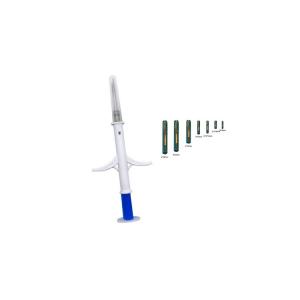 China 1.25mm Size Bio Glass Tube Dog Tag Chip Microchip Syringe supplier