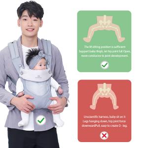 Cotton Sling Wrap Newborn Hold Wrap Multi Position Hands Free