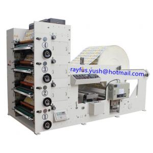 China Automatic Reel Paper Flexo Printing Machine 1 ~ 5 Colors Printing Optional supplier