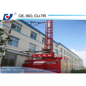 One Cage 1000KG Material and Passenger Hoisting Equipment in Construction