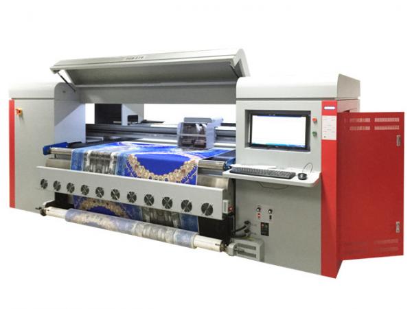 Digital Cotton Fabric Printing Machine Positive Pressure / Wiper 4.2 PL Droplet