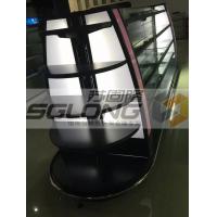 China Professional Retail Gondola Shelving , Cosmetics Display Racks With LED Light on sale