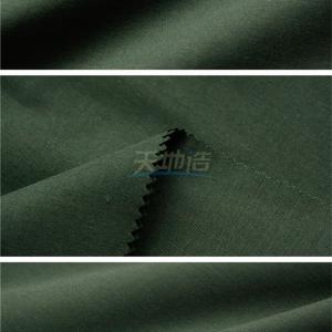 Army Green Meta Aramid Fabric 93/5/2 170gsm For Flight Suit