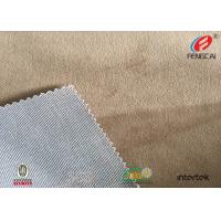China 100% Polyester Knitted Super Soft Crushed Velvet Upholstery Fabric For Sofa on sale