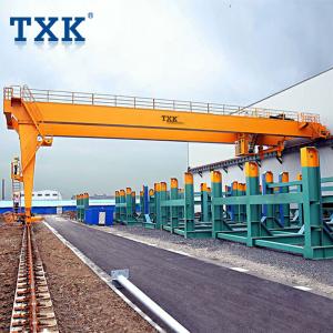 China 5 Ton 10 Ton Electric Mobile Gantry Crane Outdoor Running Wire Rope Hoist supplier