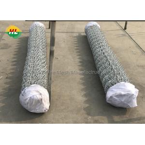 4 Foot Silver Chain Link Fence Q195 Q235 For Boundary Fencing