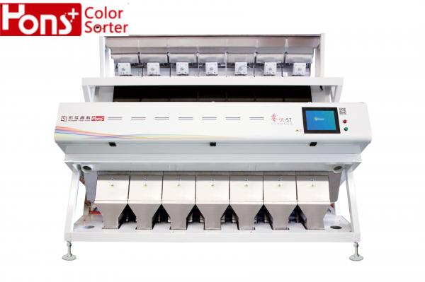 4.0Kw 7 Chutes Rice Color Sorter Machine 0.02mm Resolution