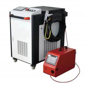 China 220V Portable Spot Welder Welded Hand-Held Laser Welding Machine Rated Capacity 1500W supplier