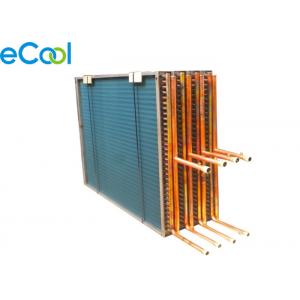 China Custom Hydrophilic Aluminum Fin And Tube Heat Exchanger Air Cooled Evaporator Used supplier