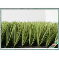 China Easy Installing Soccer Synthetic Grass For Football Field SBR Latex / PU Backing on sale