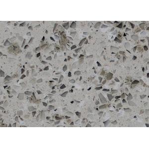 China Non - Porous Artificial Quartz Stone / Smooth Engineered Granite Countertops supplier