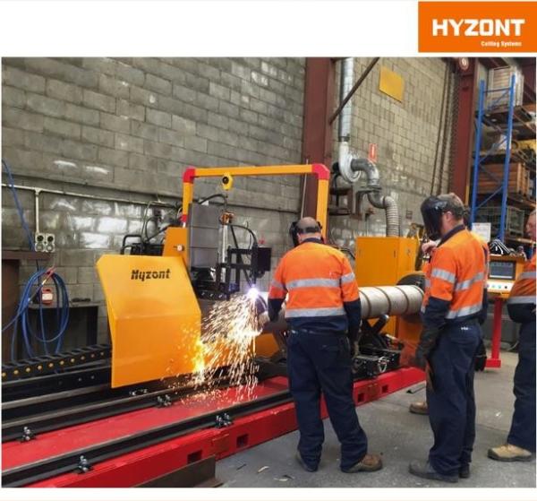 Разделочный стол плазмы CNC профиля трубы калибруя с экраном касания
