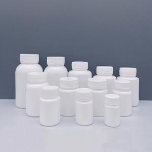 80ml 100ml 150ml Hdpe Medicine Bottle With Screw Cap Empty Plastic Capsule Container