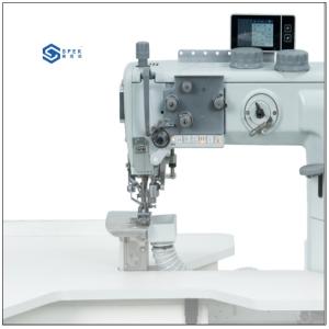 China Computerized  attaching shoulder pads to armholes and trimming edge sewing machine on sale