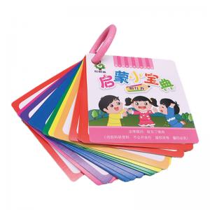 China 57*87mm Learning Flash Cards , OEM Baby Learning Picture Cards supplier
