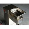 0.55KW Durable Meat Processing Equipment Stainless Steel Cutting Machine Safety