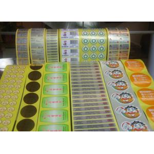 Greaseproof Food Label Stickers , Adhesive Food Labels For Fruits / Vegetables