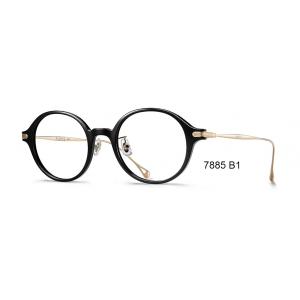 China Big Round Eye Plastic Prescription Glasses / Flexible Super Light Eyeglass Frames supplier