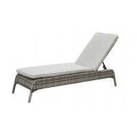 China 330mm Height 640mm Breadth Outdoor Patio Chaise Lounges , Wicker Chaise Lounge Chair on sale