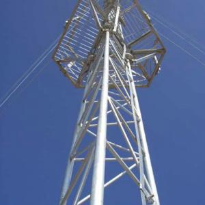 China 50m Q235 Steel GSM Self Supporting Radio Tower For Park wholesale