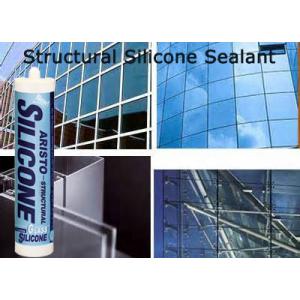 China Clear / White / Black / Grey Structural Silicon Sealant , Spray Sealant Heat Resistant supplier