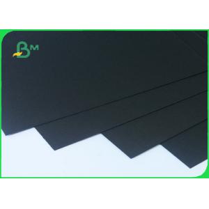 Double Black Thickness Customized Black Board 100% Recycled Pulp For Packing In Sheet