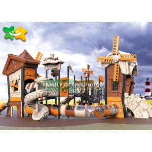 Unique Community Plastic Toy Slide Safe Toddler Outdoor Play Equipment Durable Strong Body Structure
