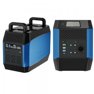 China 1000w portable power station electric generator silent station for home emergency supplier