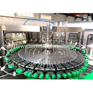 China 8000BPH Glass Bottle Filling Machine For Soda Water / Energy Drink Production supplier