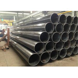China Black Painting Welded Steel Pipe For Petroleum , Natural Gas Transportation Oil Line Pipe supplier