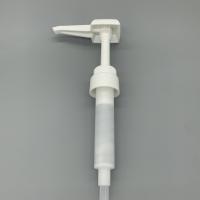 China 38 410 White Plastic High Dose Food Pump For Syrup Blending Coffee Partners on sale