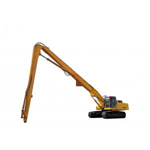 Long reach boom for 41-45 tons machine is sold without counterweight, the boom is 12 m, and the arm is 10 m.