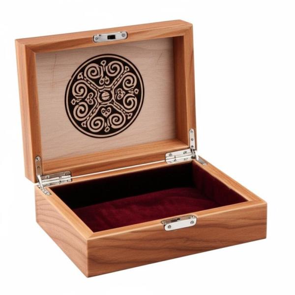 China Custom Perfume Wooden Box Laser Engraved Handmade With Velvet Lining wholesale