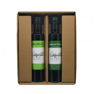 China Custom Logo Printing Paper Rectangular Olive Oil Bottle Packaging Gift Box supplier