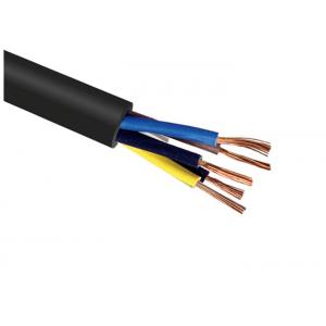 Copper Conducotor Rubber Sheathed Cable , Rubber Electrical Cable 300/300V