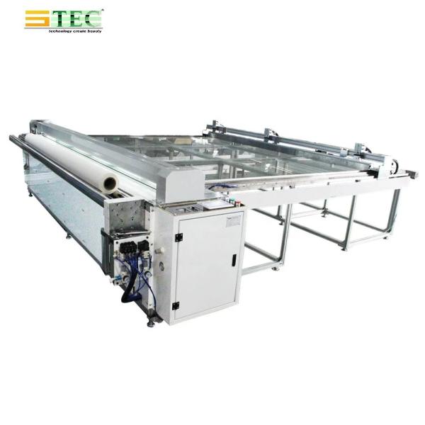 Automatically Roller Blinds Fabric Cutting Machine Two Models Cutting Crush Blade and Ultrasonic Cutting